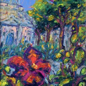 Oil Stick Painting