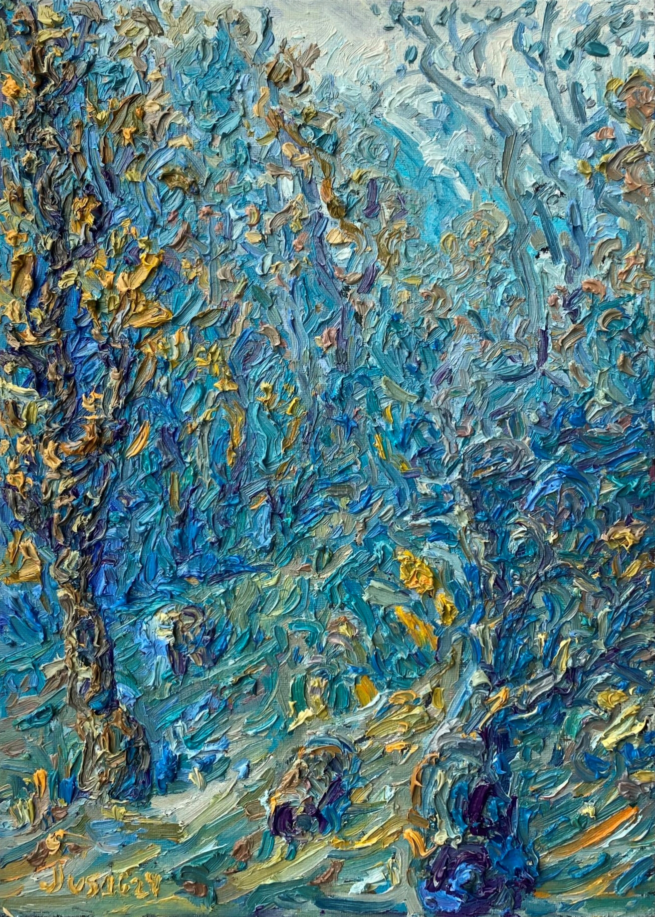 Fleeting Fall, 40 x 30 cm